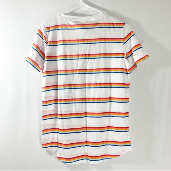 Pink by VS Rainbow white T-shirt - Picture 6 of 7